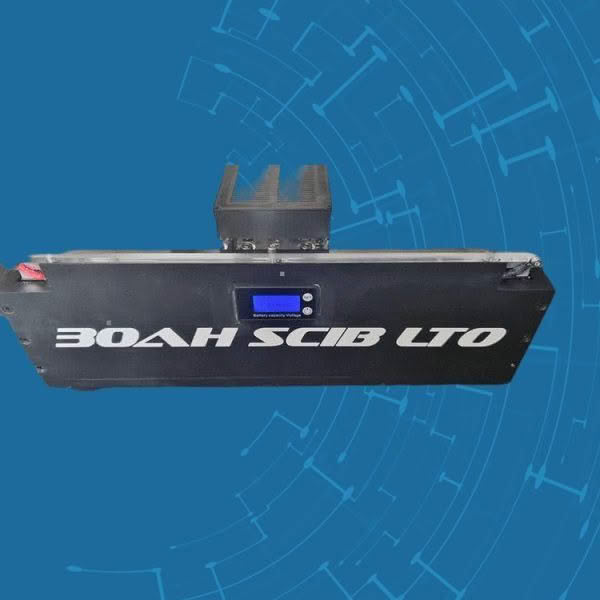 30AH SCiB LTO battery pack display