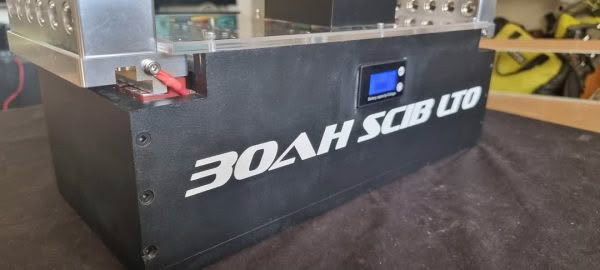 30AH SCIB LTO battery with display