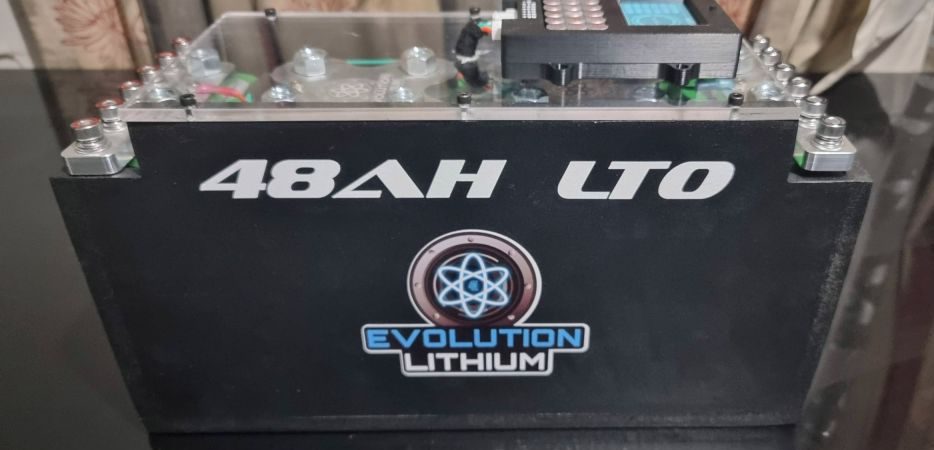 24Ah Plannano LTO Lithium Battery Bank.