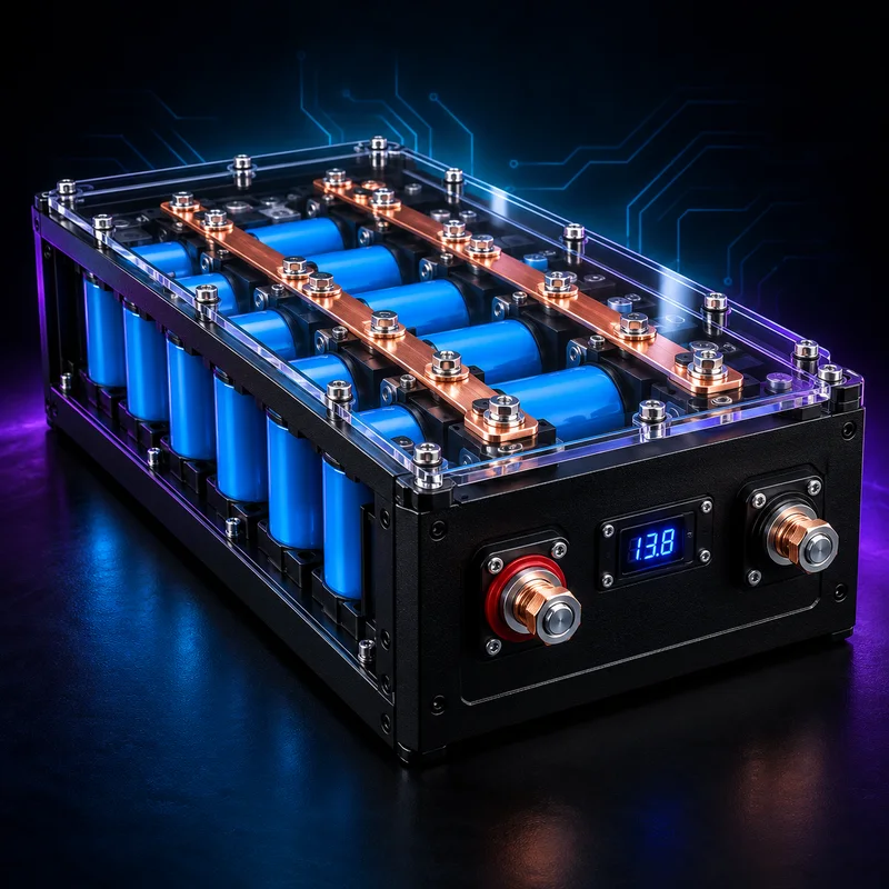 Custom SCiB LTO car audio battery bank